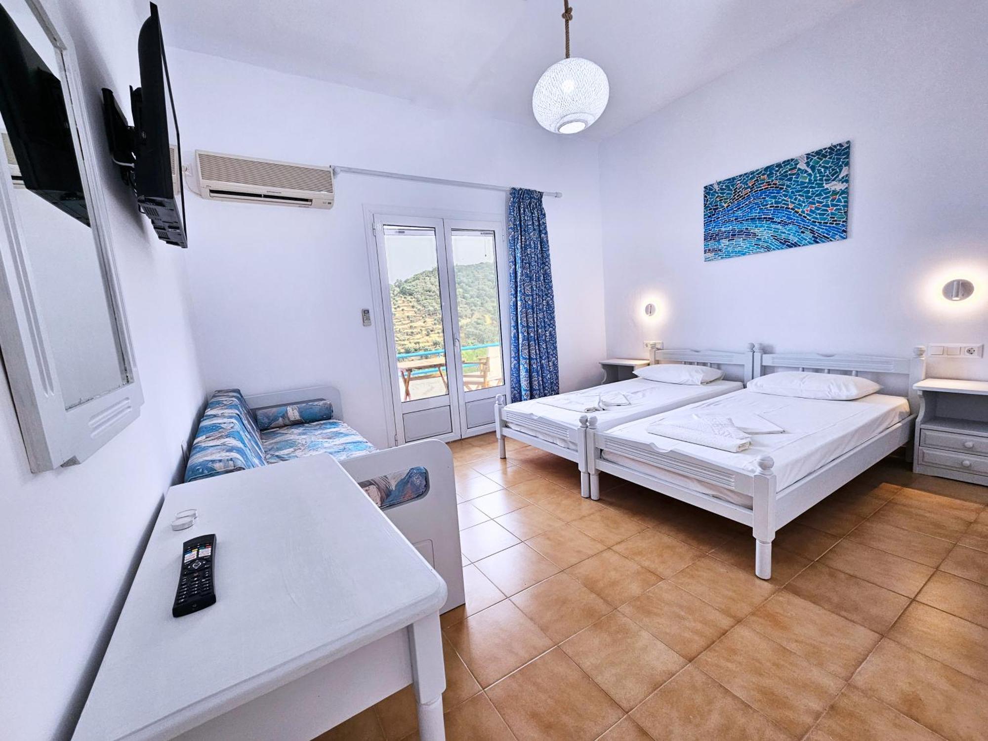Galini Studios Marathokampos Luaran gambar